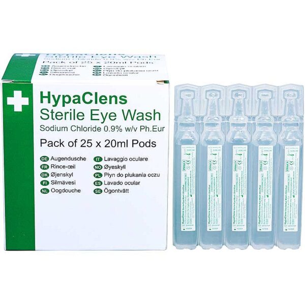 HypaClens Sterile Eye Wash Pods