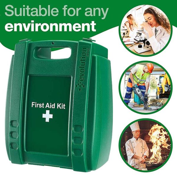 Medium Evolution Green First Aid Kit Case, Empty - Image 2