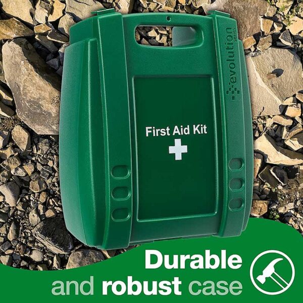 Medium Evolution Green First Aid Kit Case, Empty - Image 3
