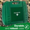Large Evolution Green First Aid Kit Case, Empty - Image 2