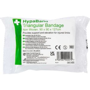 HypaBand Triangular Bandage, Non-Woven, Non - Sterile (Pack of 6)