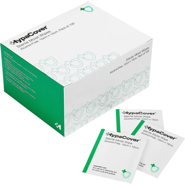 HypaClean Sterila Moist Wipes, Alcohol - Free - Image 4