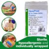 HypaPlast Blue Catering  Plasters, Assorted (Pack of 20) - Image 2