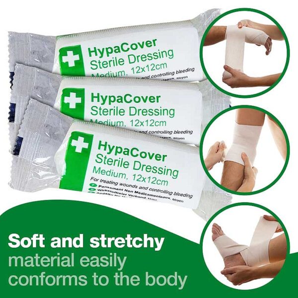 HypaCover Sterile Dressing - Medium 6 Pack - Image 3