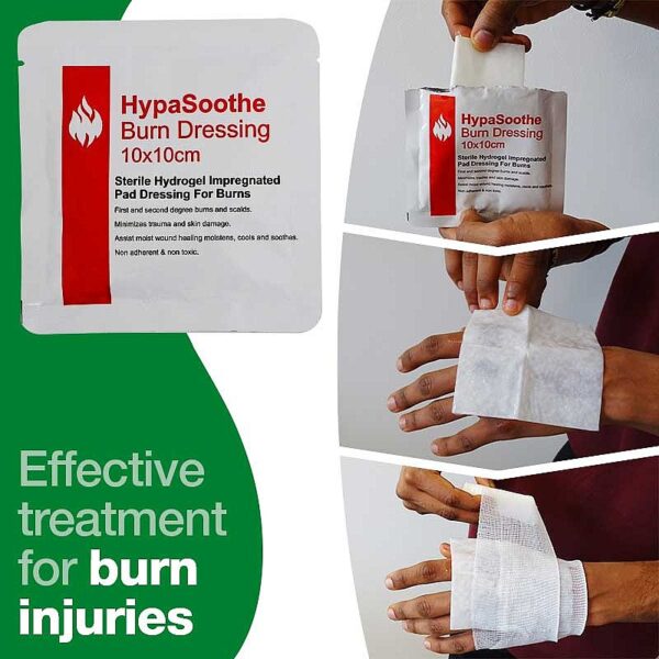 HypaSoothe Burn Dressing 10cm x 10cm - Image 2