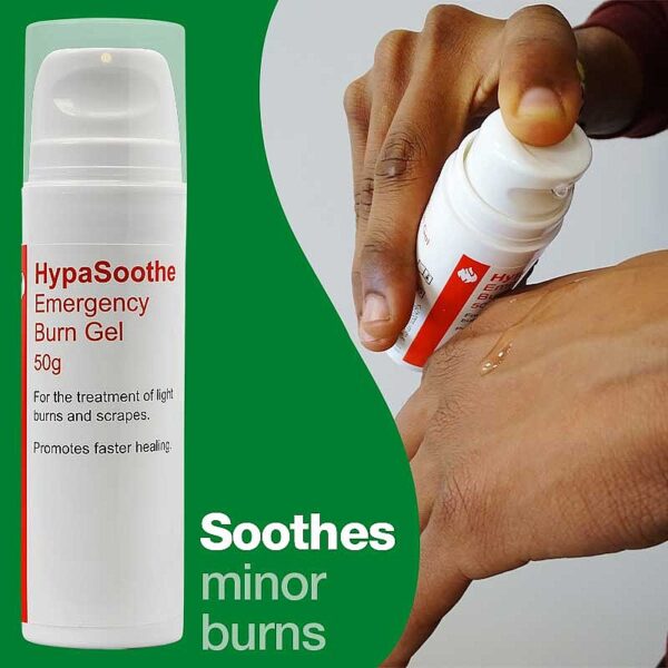 HypaSoothe Emergency Burn Gel (50g Bottle) - Image 2