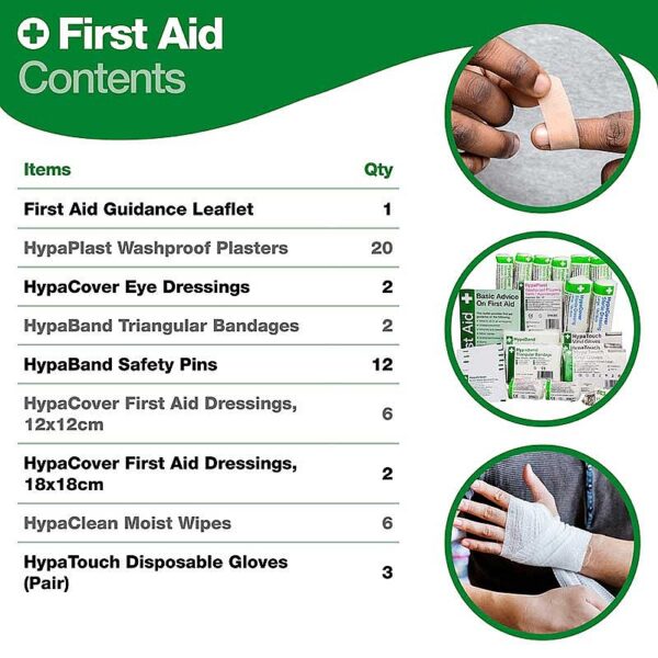 HSE Economy Workplace First Aid Kit (1-10 Person) - Image 3