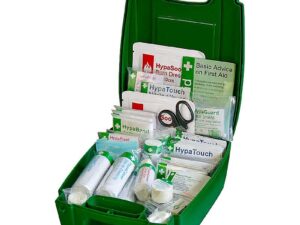 Evolution British Standard Compliant Workplace First Aid Kit in Green Case (Medium)