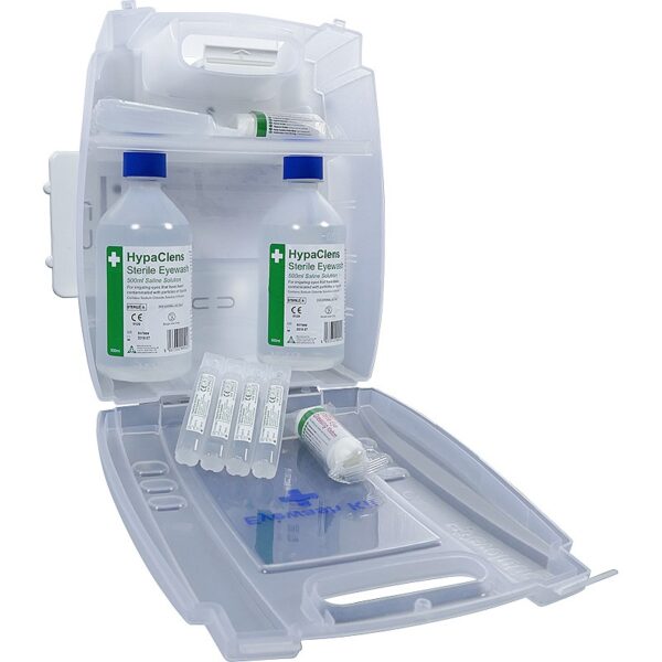 Evolution Plus Κιτ Πλύσης Οφθαλμών - 2x500ml + 8 Μονοδόσεις