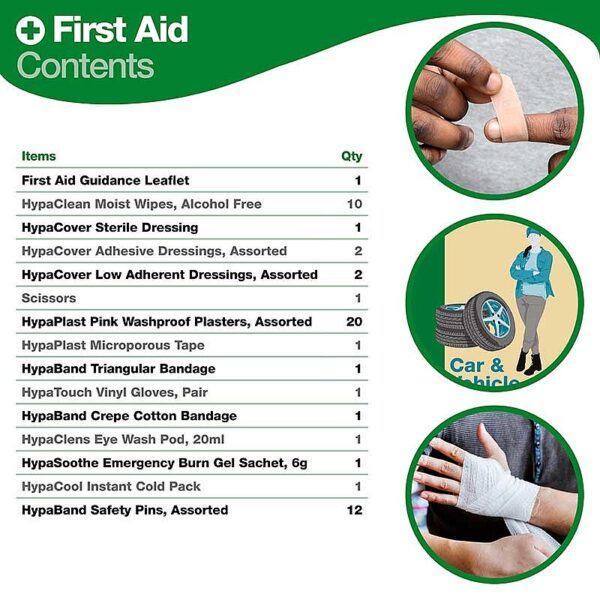 Car and Vehicle First Aid Kit - Image 3