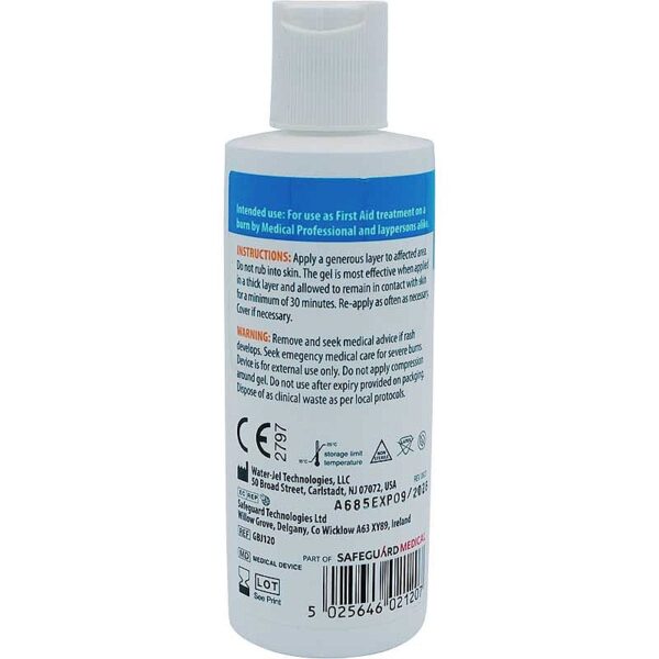 Water - Jel BurnJel Bootle, 120ml - Image 2