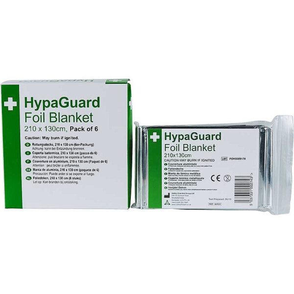 HypaGuard Foil Blanket (Pack of 6)