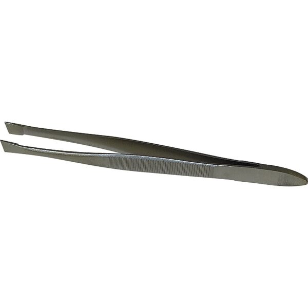 Stainless Steel Dressing Oblique Angle Tip Tweezers