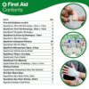 British Standard Compliant Comprehensive First Aider Rucksack - Image 4
