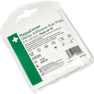 HypaCover Sterile Adhesive Eye Pad, Pack of 10