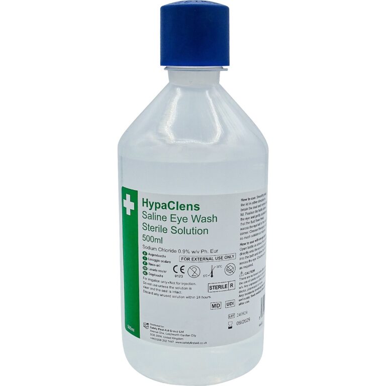 HypaClens Sterile Eye Wash Bottle, 500ml