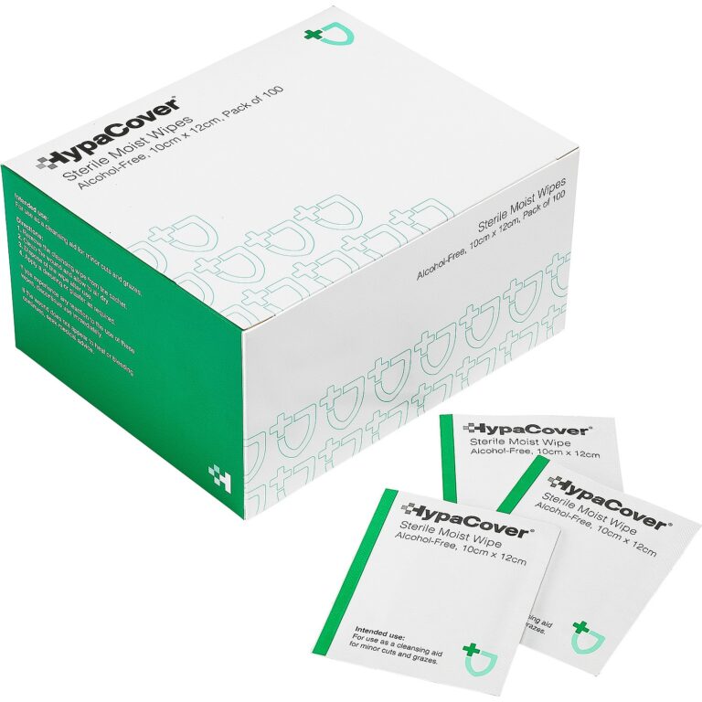 HypaClean Sterila Moist Wipes, Alcohol Free (Pack of 10 pcs) - Image 3